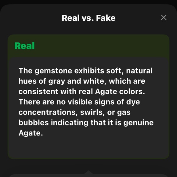 Silver Brooch, White Banded Agate Oval Stone in Silver Flower Frame, Vintage - Picture 10 of 10